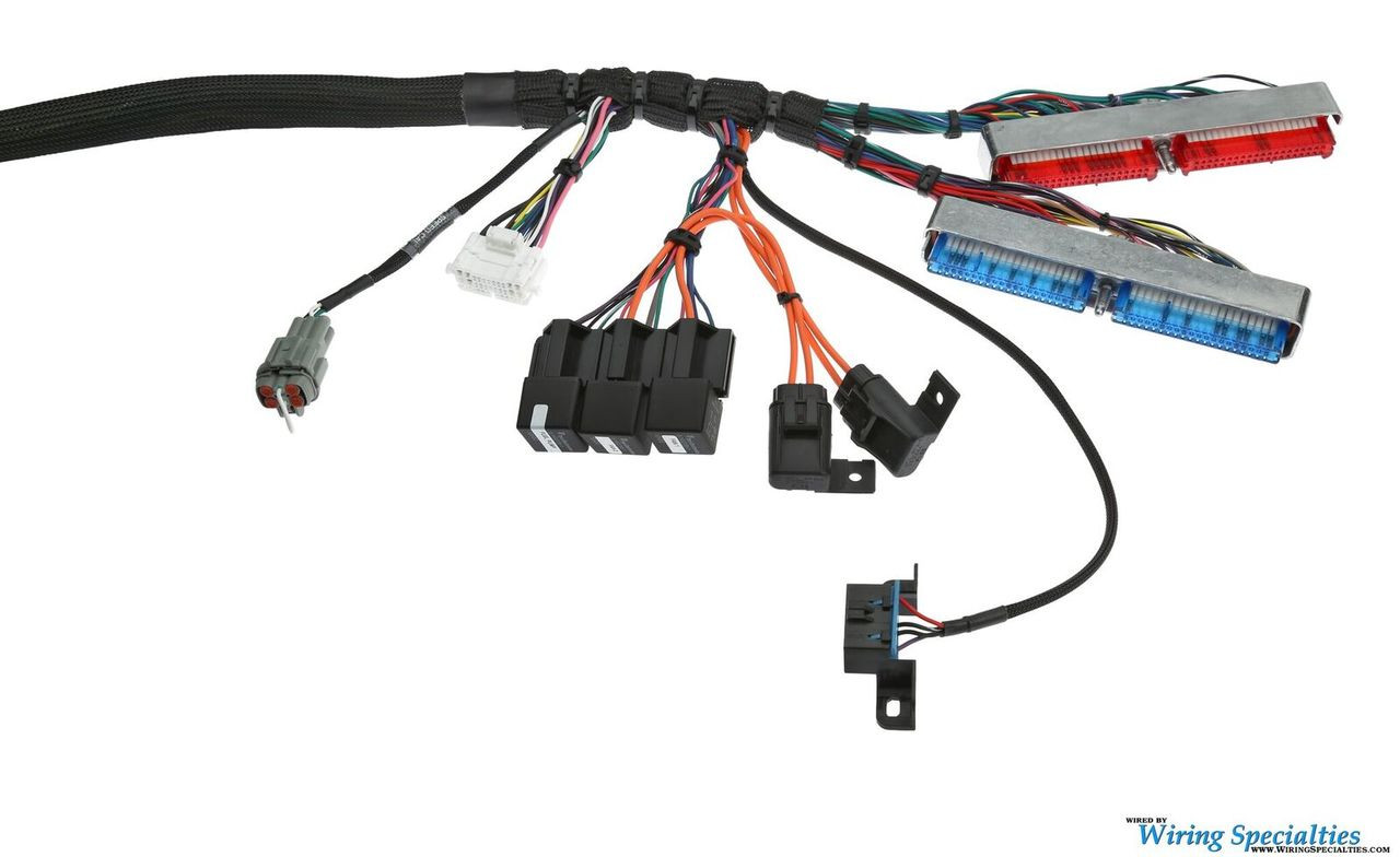 ls1 vortec swap wiring harness for s13 240sx pro series ls1 wiring harness diagram parts bin wiring specialties ls swap